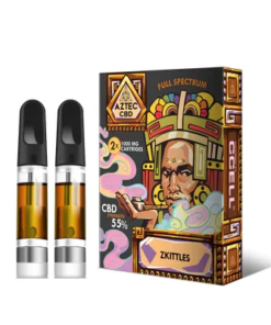 Aztec 55% CBD Cartridges-2 Pack