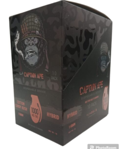 Captain Ape Vape UK | 2g | THC Disposable | Bold Branding
