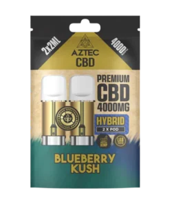 Aztec CBD 4000mg Broad Spectrum Refill CBD Pods X2ml Pods